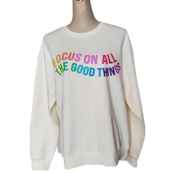 Special Thanks NWT Pullover Sweater Sz M & L - Picture 3 of 7